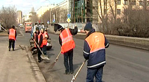 очистка дороги