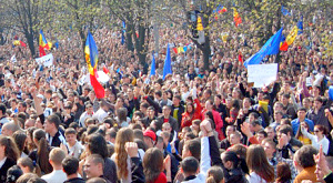 акция протеста в Кишиневе