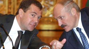 Дмитрий Медведев и Александр Лукашенко