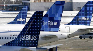 самолеты авиакомпании JetBlue Airways