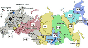 часовые пояса России