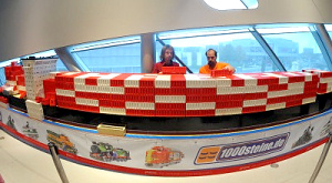 контейнеровоз из Lego