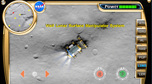 скриншот NASA Lunar Electric Rover Simulator