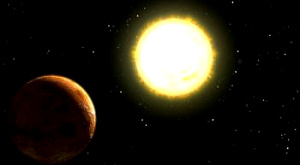 планета 55 Cancri e и ее солнце