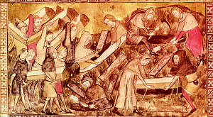 похороны жертв «Черной смерти»