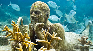 подводная скульптура Джейсона де Кейрес Тэйлора