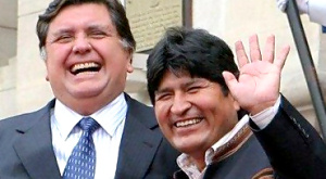 Алан Гарсиа и Эво Моралес