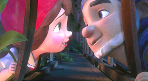 кадр из мультфильма «Гномео и Джульетта 3D»