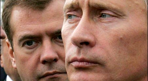 Дмитрий Медведев и Владимир Путин 