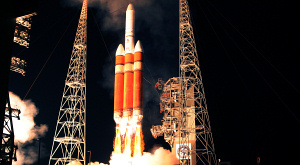 старт ракеты-носителя Delta IV