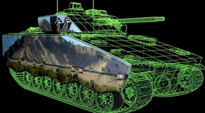 танк со встроенными дисплеями