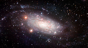 плоская галактика NGC 3621