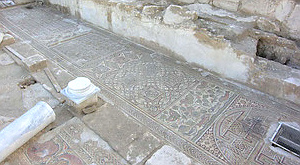 место раскопок в Хирбет-Мидрасе