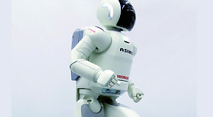 умеющий бегать андроид ASIMO компании Honda