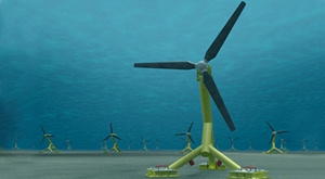турбины Demonstration Tidal Array