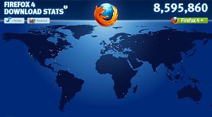 счетчик загрузок Firefox 4