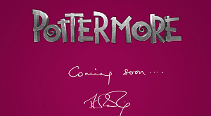скриншот главной страницы сайта Pottermore.com