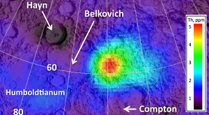 местность, изученная зондом LRO