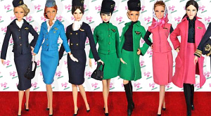 куклы Барби в костюмах стюардесс Alitalia