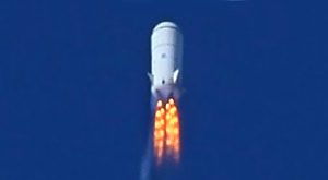 испытание аппарата New Shepard