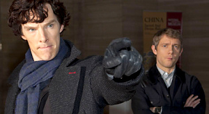 кадр из сериала «Шерлок» канала BBC One 