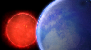 планета GJ1214b и ее звезда
