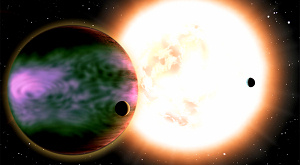 Планеты-гиганты древности были больше современных