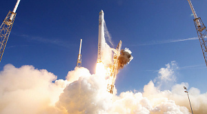 старт ракеты-носителя Falcon 9