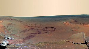 панорама Марса, снятая марсоходом Opportunity 