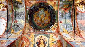 фрески на стенах Успенского собора