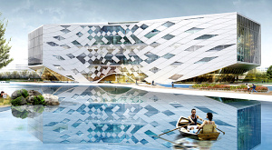 проект «Jiaxing university library + media center» LYCS Architecture