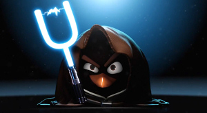 кадр из промо-ролика Angry Birds Star Wars