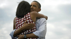 фотография из победного твита Обамы