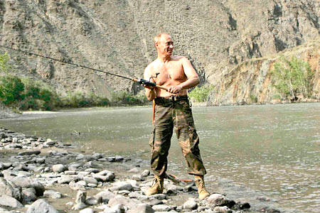 Торс Владимира Путина покорил мир