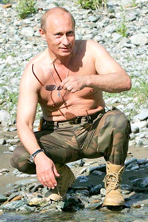 Торс Владимира Путина покорил мир