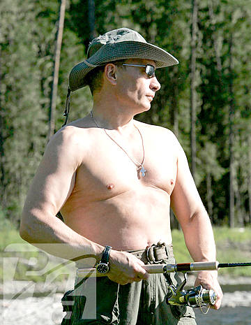 Торс Владимира Путина покорил мир
