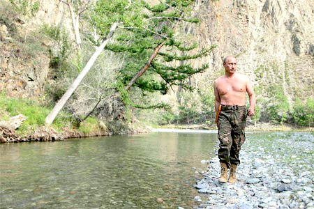 Торс Владимира Путина покорил мир