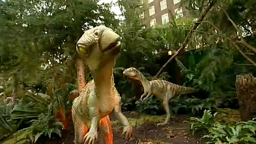 Динозавры на улице Лондона (20 фото)