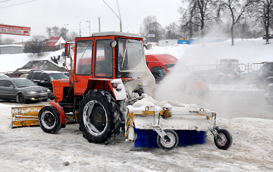 Киев парализован снегопадом (20 фото)