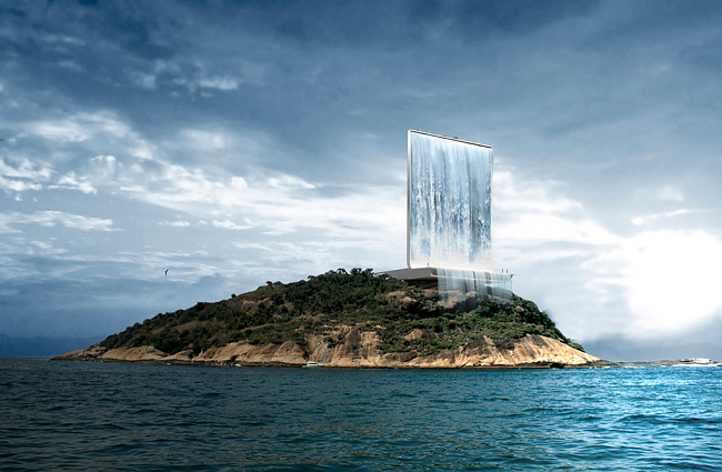 Проект гигантского водопада к ОИ-2016 в Рио