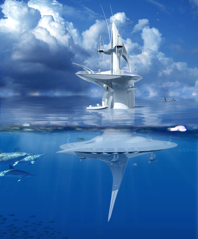 Вертикальный корабль SeaOrbiter