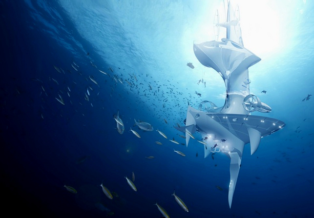 Вертикальный корабль SeaOrbiter