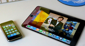 iPhone и планшет Apple