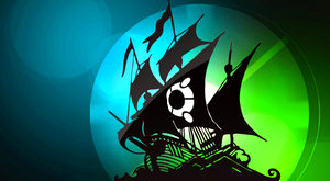 арт на тему логотипа The Pirate Bay