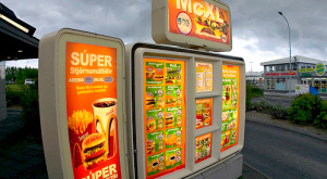 McDonald`s в Рейкьявике, Исландия