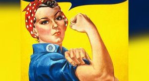 фрагмент плаката «We Can Do It!»