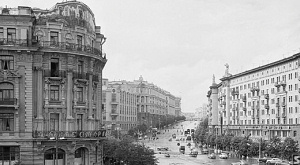 архивная фотография Тверской улицы 