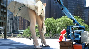 скульптура Мэрилин Монро в Чикаго