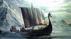 корабль викингов