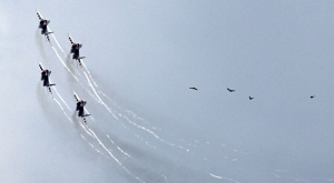 летная программа авиасалона МАКС-2009